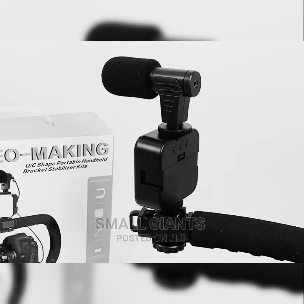 Portable Camera Stabilizer,Fill Light, Microphone Bracket
