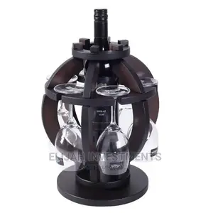 Solid Woode Luxury Wire Rack and Glass