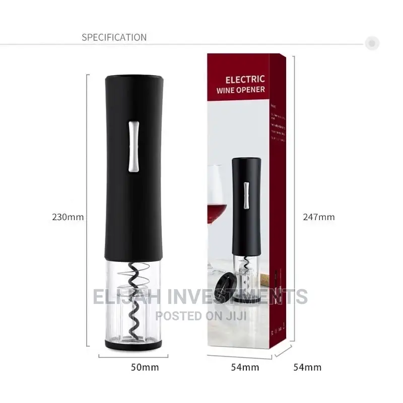 Electric Wire Bottle, Beer, Foil Cutter Wire Opener Set
