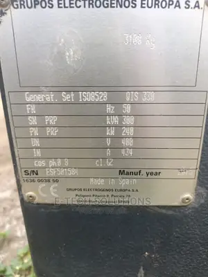 330KVA Diesel Generator