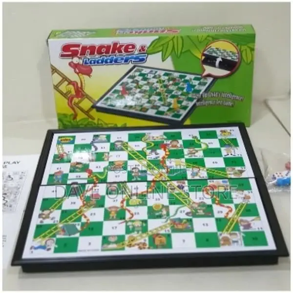 Snake and Ladder Magnetic Board Game