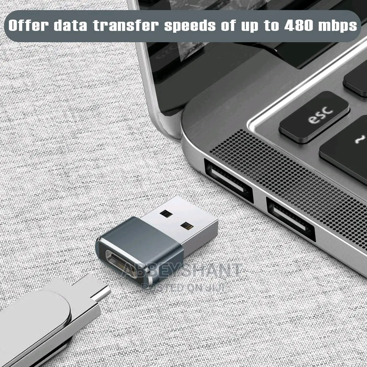 Type C Female to Usb Adaptor