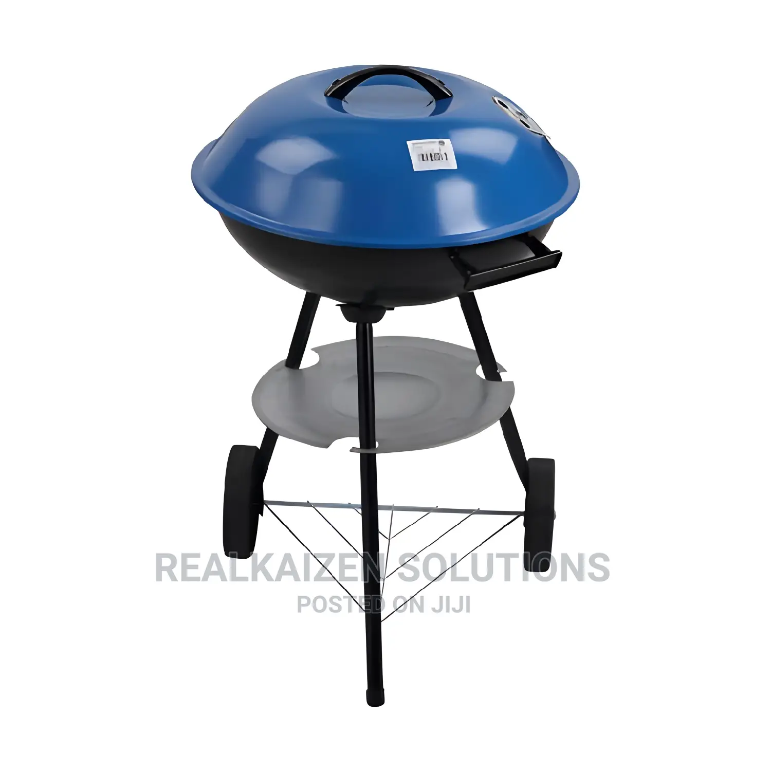 ROYALFORD Wheeled Barbecue Kettle Standing Grill