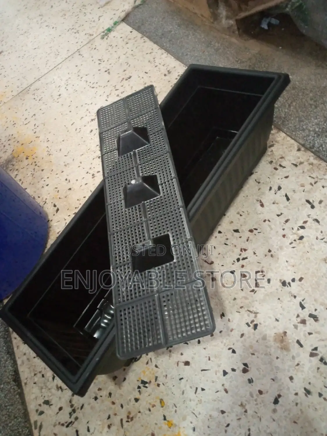 Plastic Rectangular Flower Pots