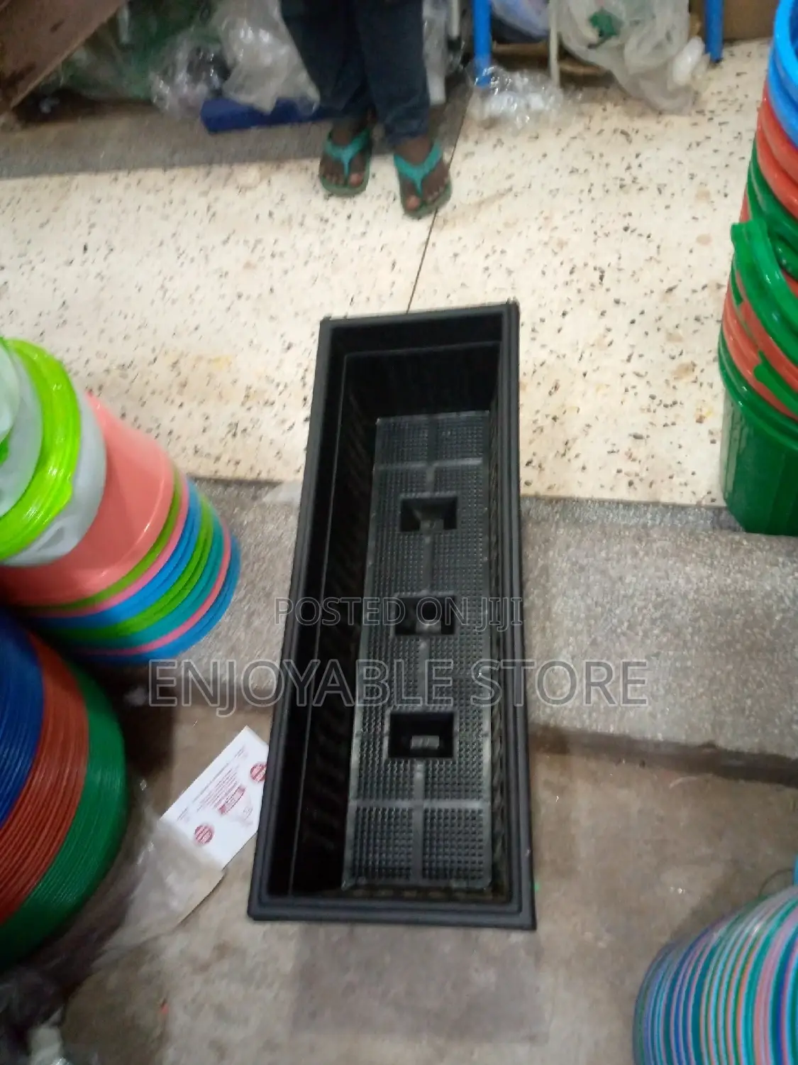 Plastic Rectangular Flower Pots