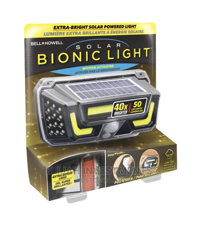 Extra Bright Solar Powered Light