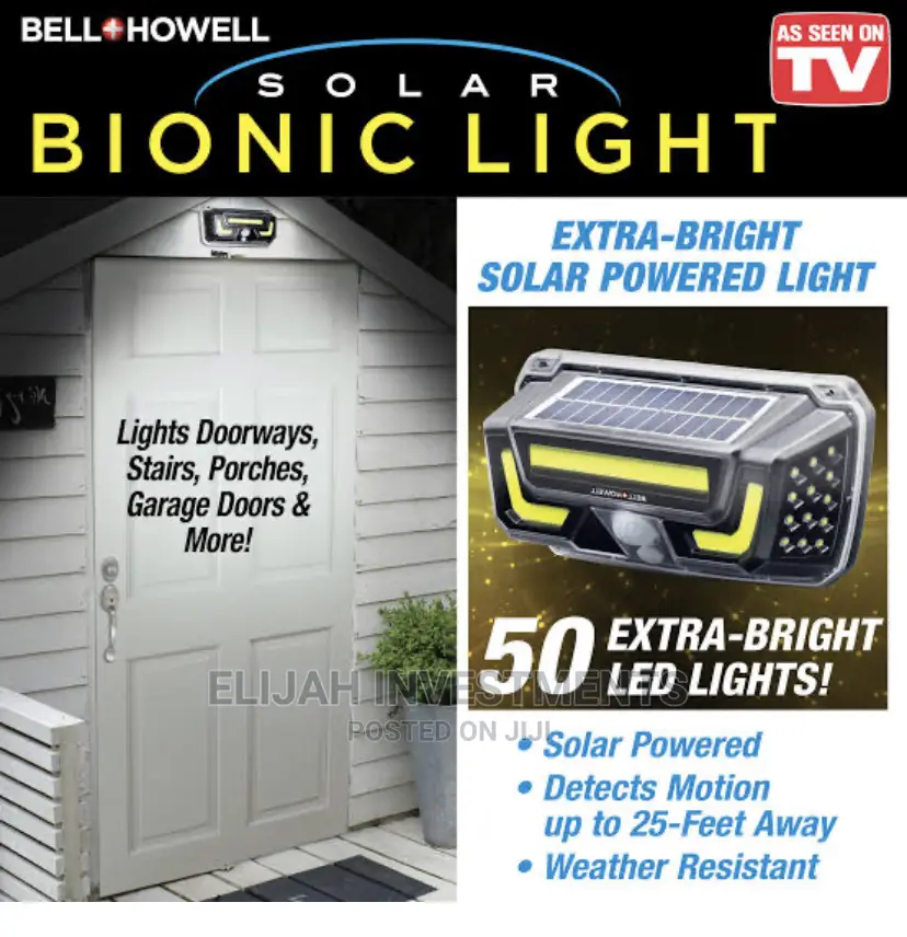 Extra Bright Solar Powered Light