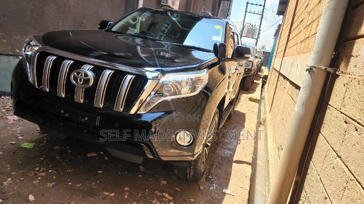 Toyota Land Cruiser Prado 2016 Black