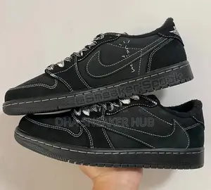 Travis Scott X Air Jordan 1 Low Phantom Black