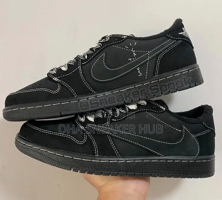Travis Scott X Air Jordan 1 Low Phantom Black