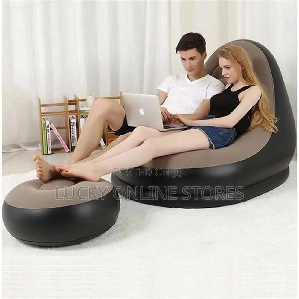 Inflatable Lounge With Stool