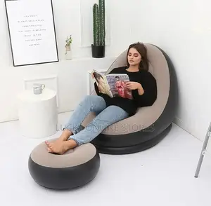 Inflatable Lounge With Stool