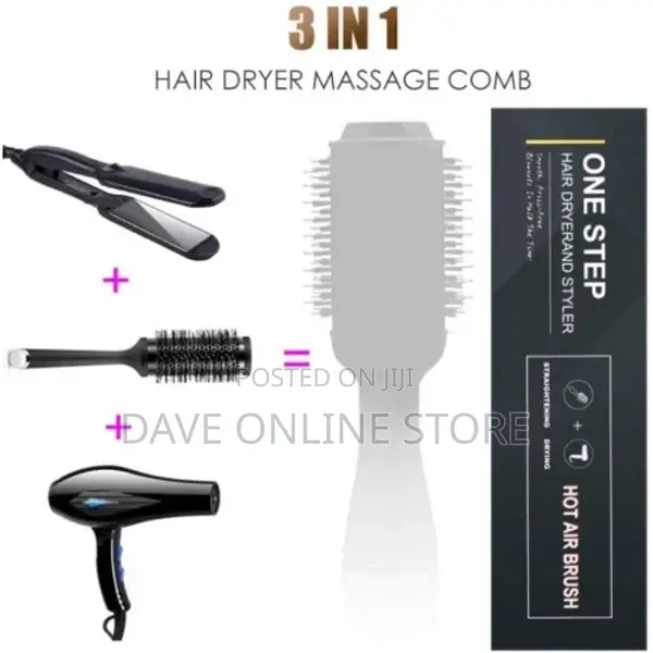 Portable Quality Hair Dryer, Styler And Volumizer