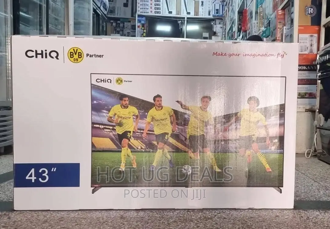 43inch Chiq Digital Framless Tv With Inbuilt Free To Air