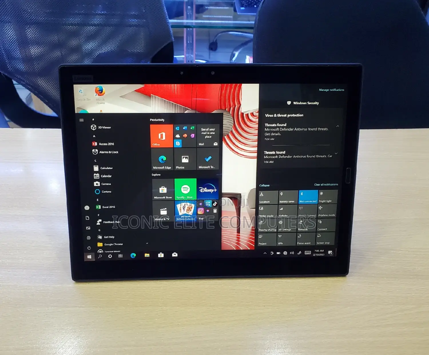 New Lenovo ThinkPad X1 Tablet (3rd Gen) 8GB Intel Core I5 SSD 512GB