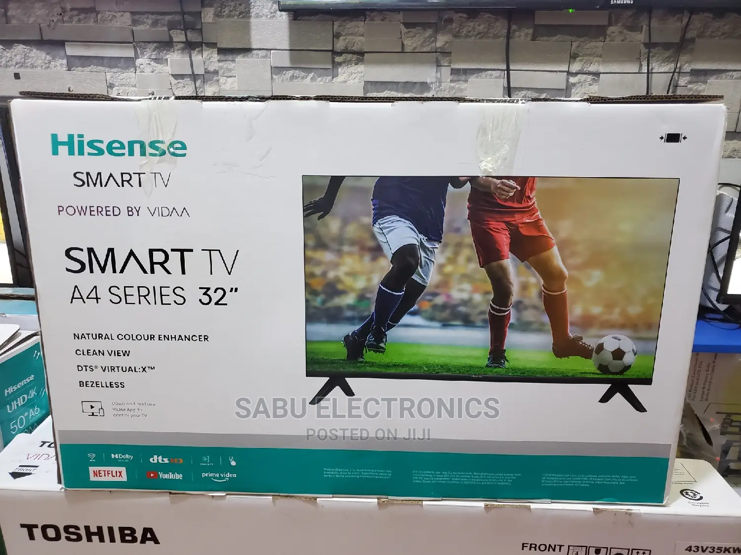 Hisense 32 Inch Smart TV Frameless-2024model