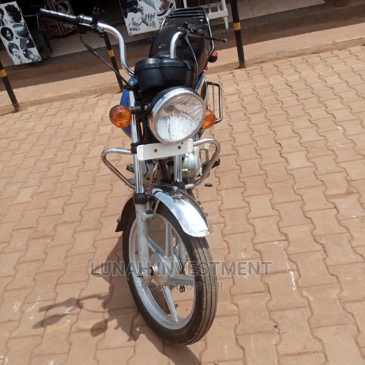 TVS XL 100 2019 Blue