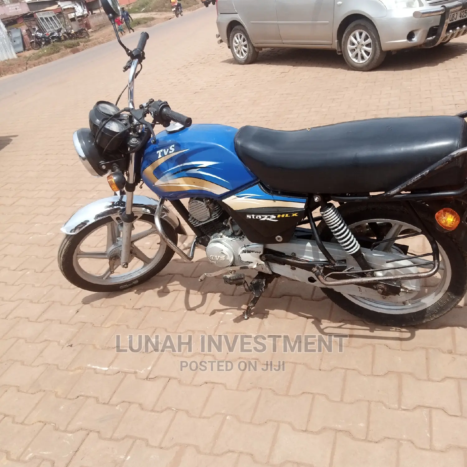 TVS XL 100 2019 Blue