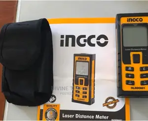 Ingco Laser Distance Detector- Up to 60m