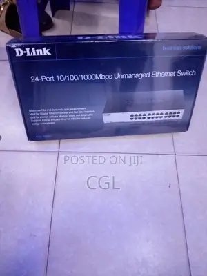 Photo - 24port Dlink Gigabit Switch DGS 1024c D Link 24 Port Gigabit