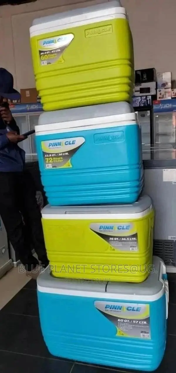 PINNACLE 36qt/34.5litre Ice Cooler Boxes || HARD ABS PLASTIC