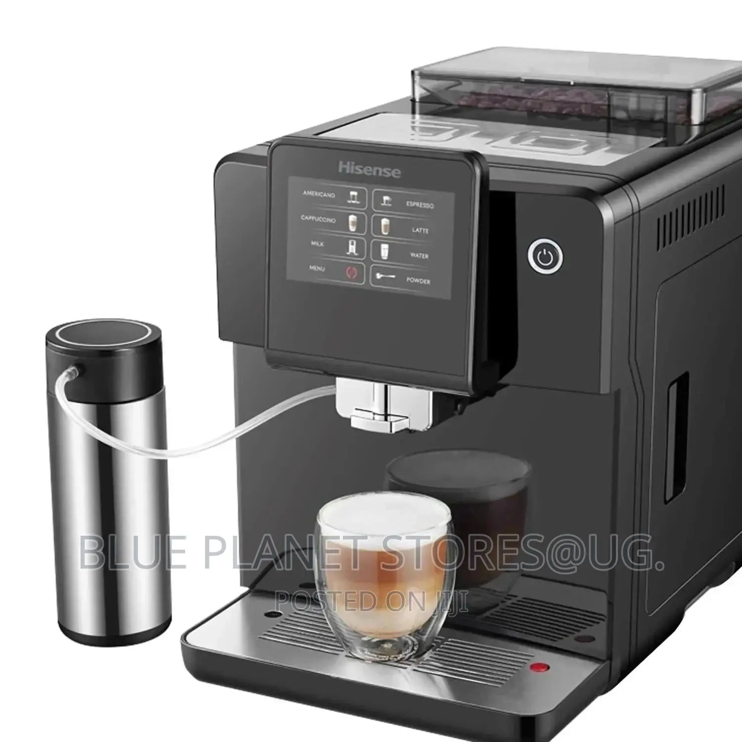 Hisense 1.7L Automatic Coffee Machine || 1350w || HAUCMBK1S5