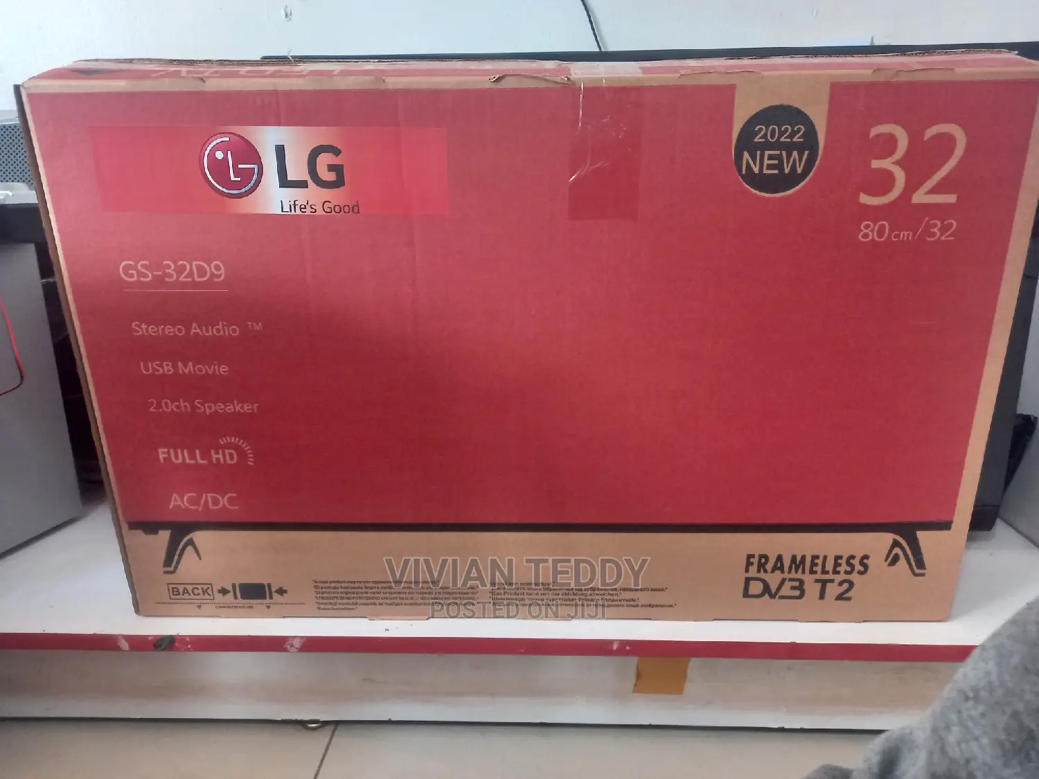 32" Inches Led Lg TV Flat Screen
