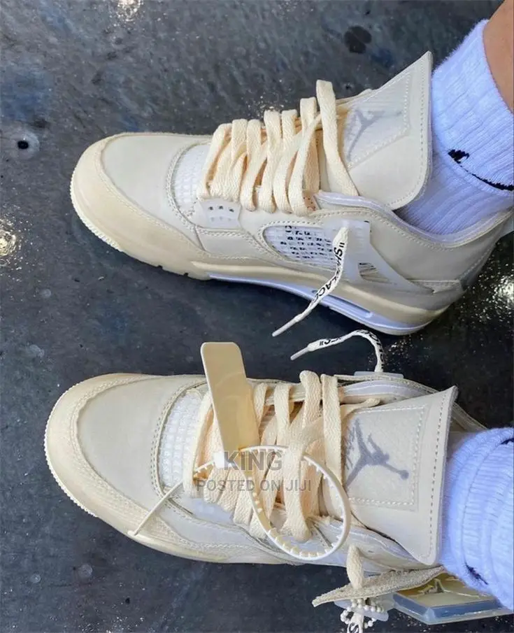 Air Jordan 4 Cream Unisex
