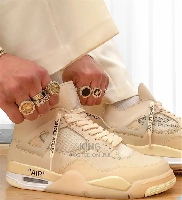 Air Jordan Cream Unisex in Central Division Shoes, Pilot King