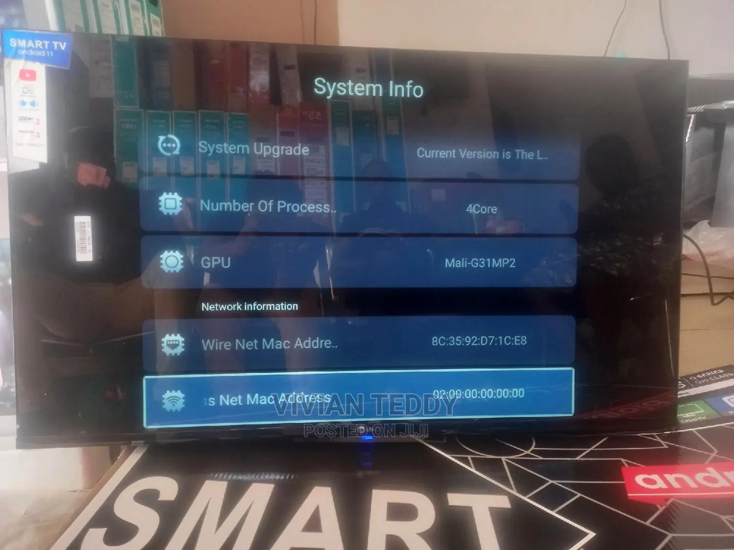 43" Led Lg TV Flat Screen Smart