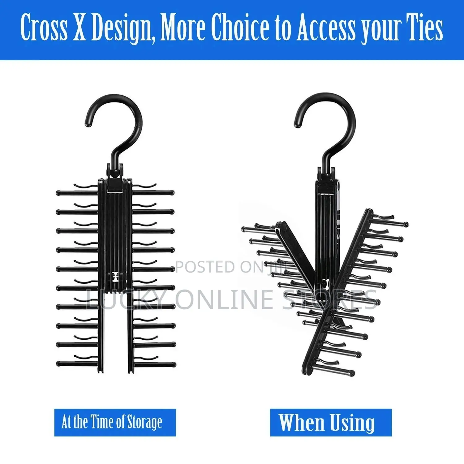 Tie Rack Hanger