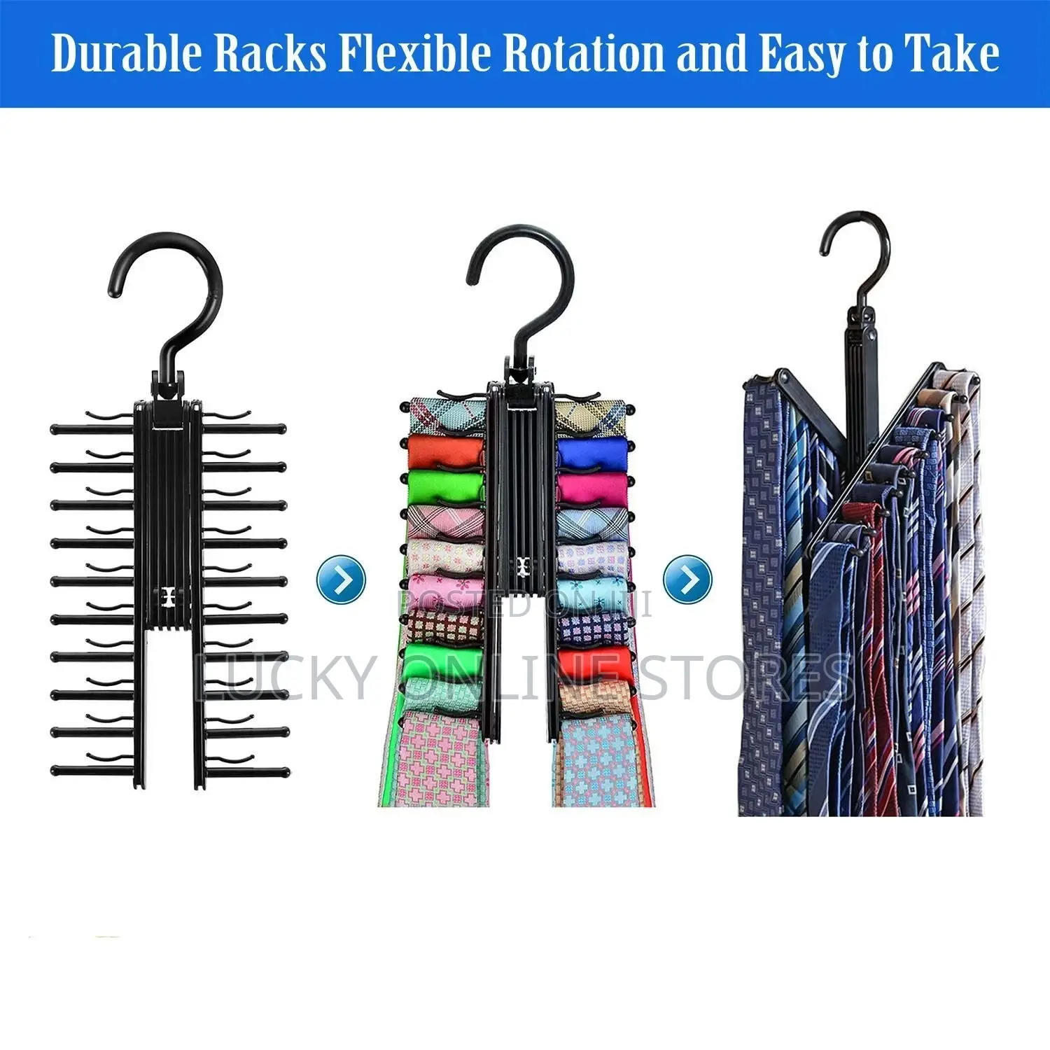 Tie Rack Hanger