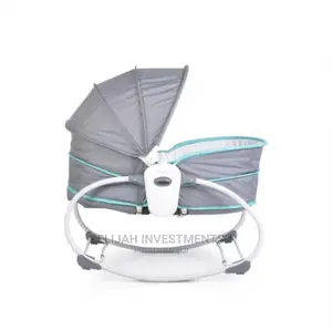 All 5 in 1 Baby Crib and Rocker (Musical)