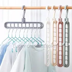 2pcs Multifunctional Clothes Hanger