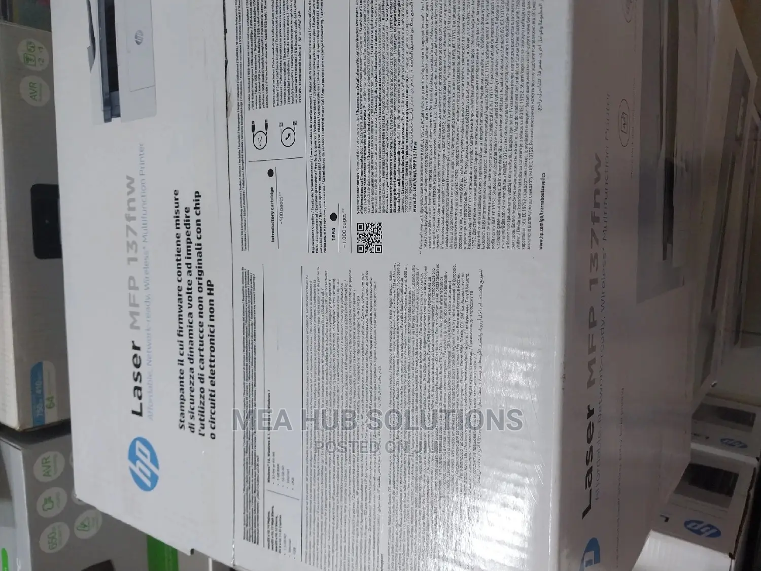 Hp Laser MFP 137fnw Printer