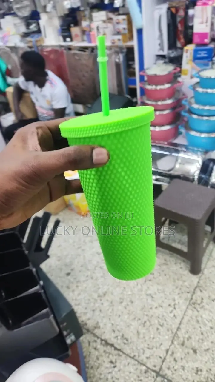 Drinking Cup With Straw