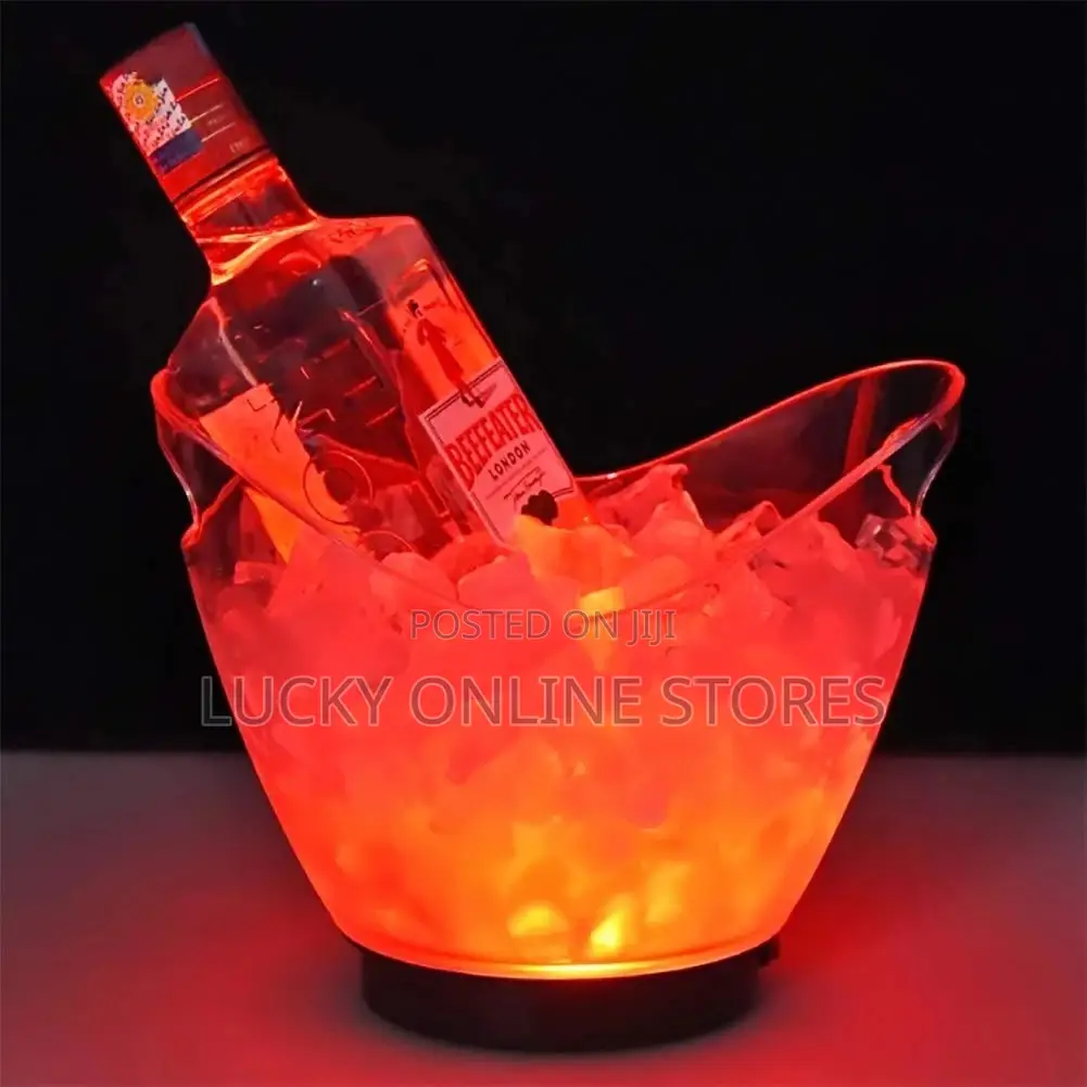 Changing Led Light Ice Bucket