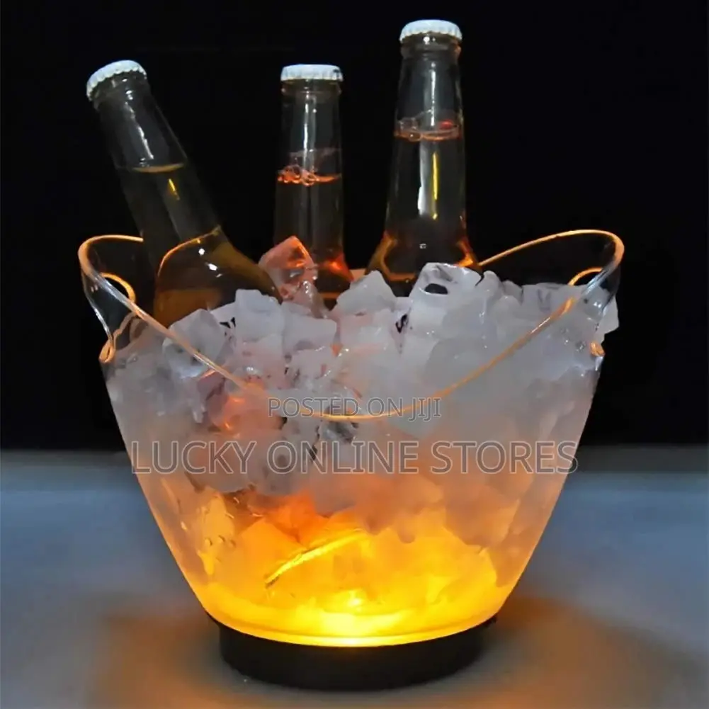 Changing Led Light Ice Bucket