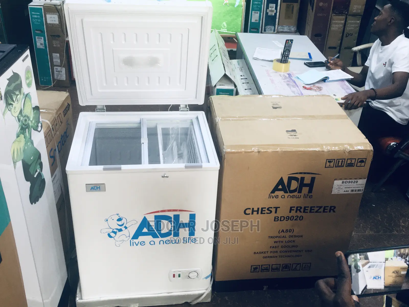 180L ADH Deep Freezer Brand New