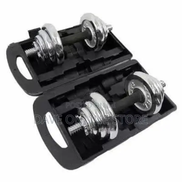 20kg Adjustable Chrome
 Set