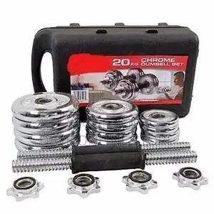 Photo - 20kg Adjustable Chrome
 Set