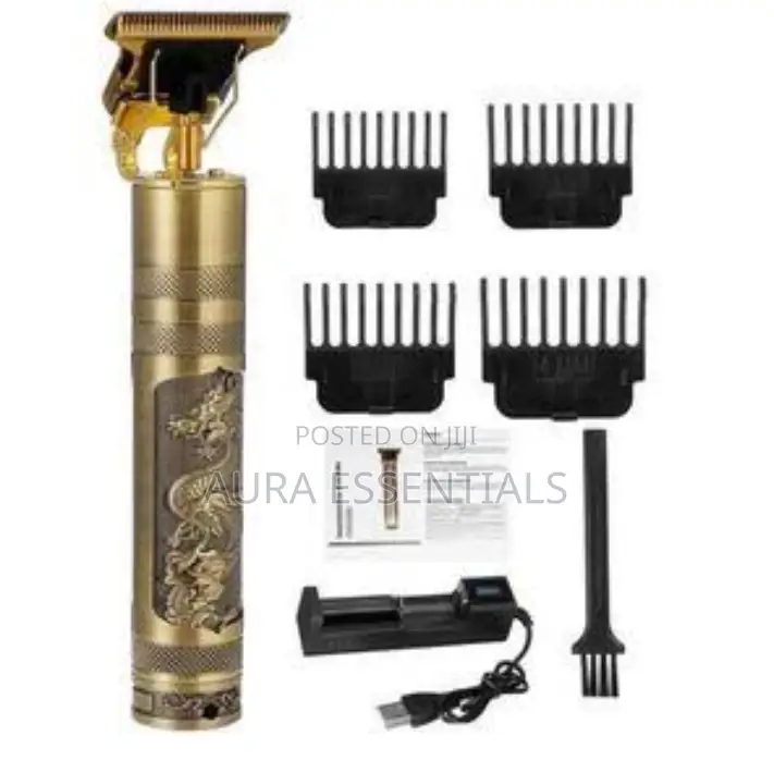 T9 Bald Head Hair Cutting Clipper Gold