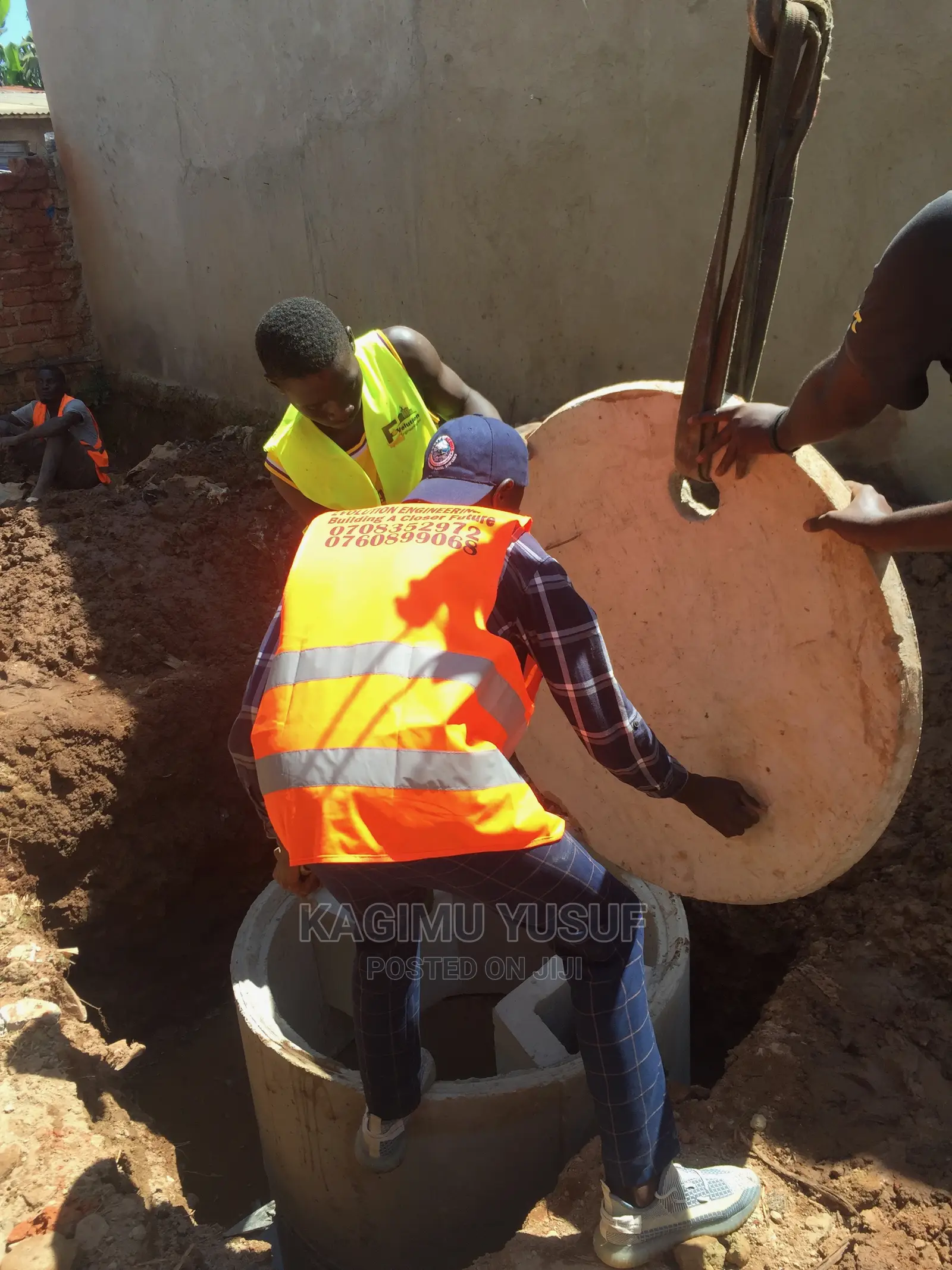 Bio Digester Septic System in Entebbe