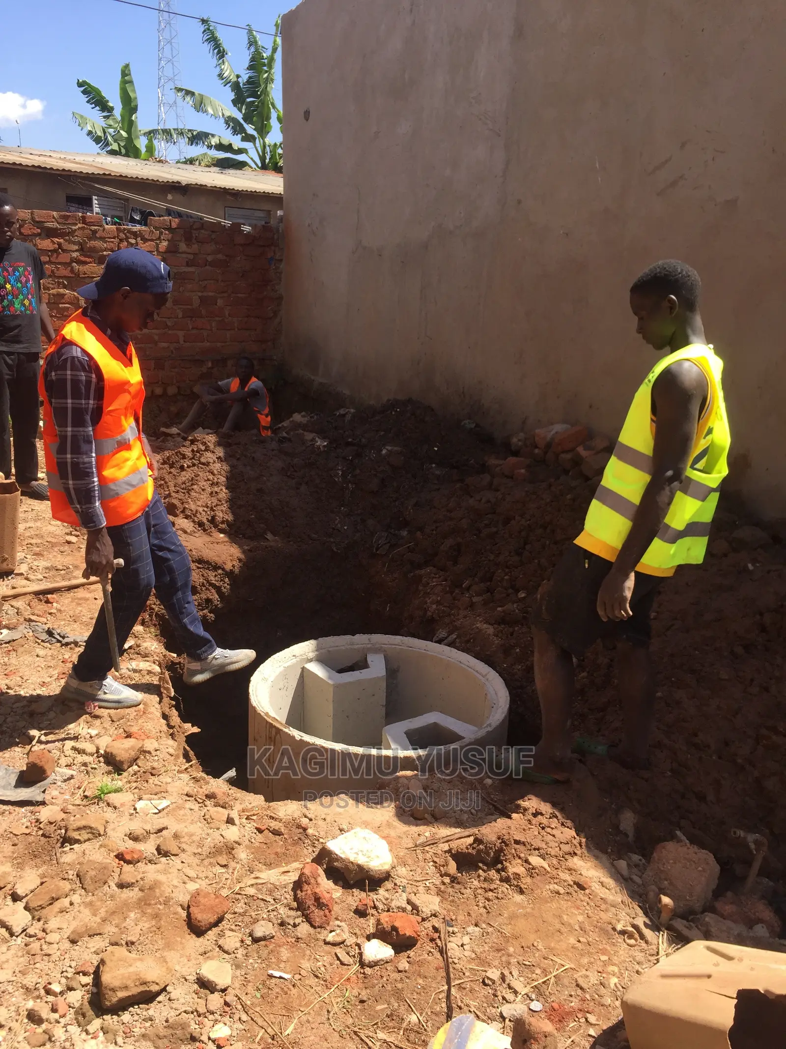 Bio Digester Septic System in Entebbe