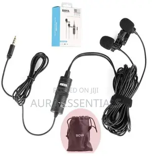 Boya Lapel Double Microphone