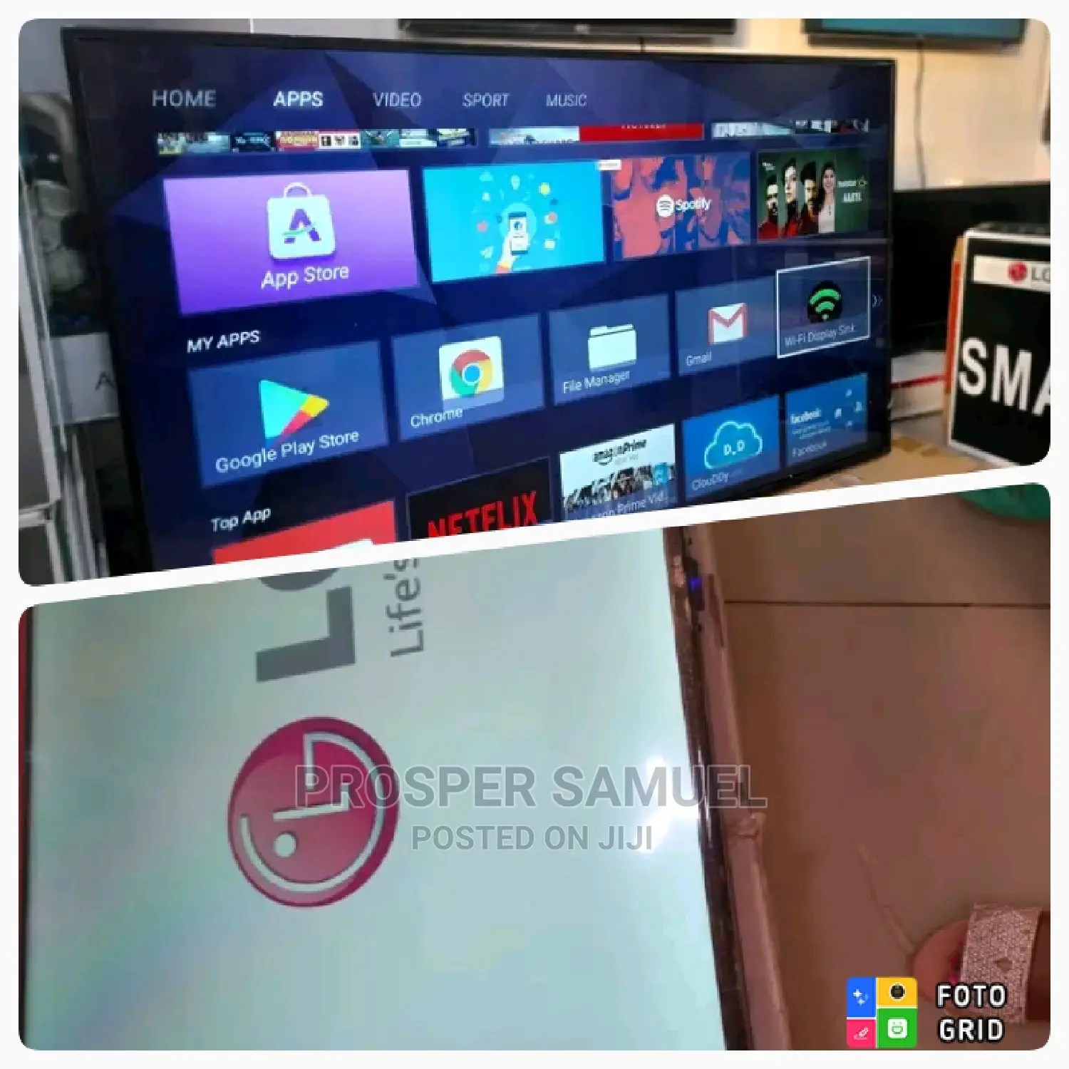 Brand New LG Smart Flat 70 Inches With Inbuilt Free to Air
