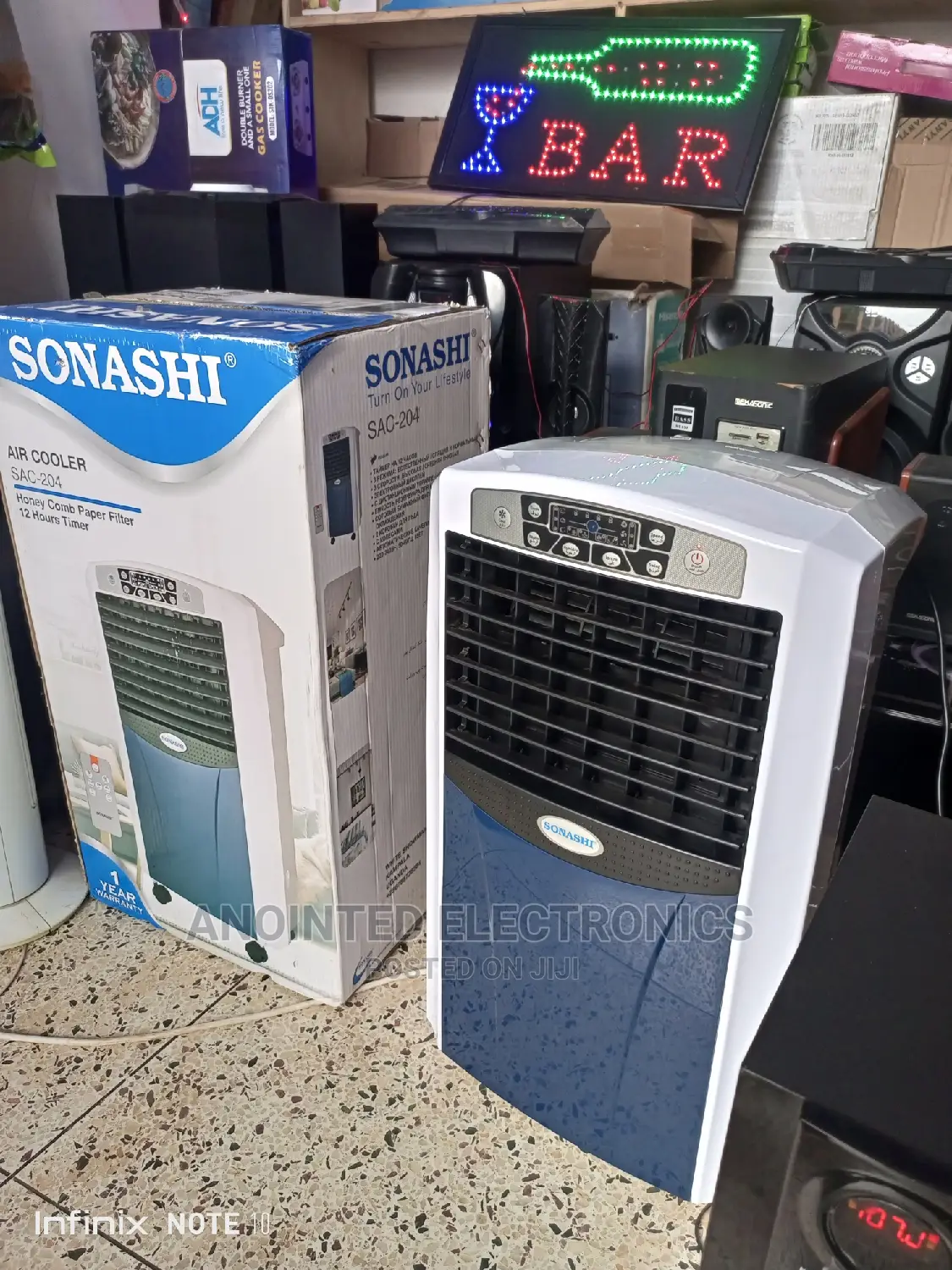 Sonashi Air Cooler With a 7L of Water