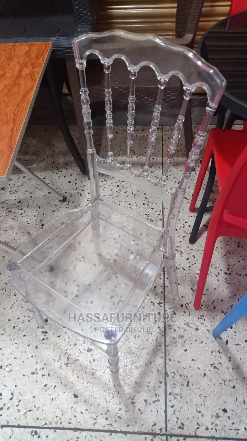 Tresparent Chair Brand New