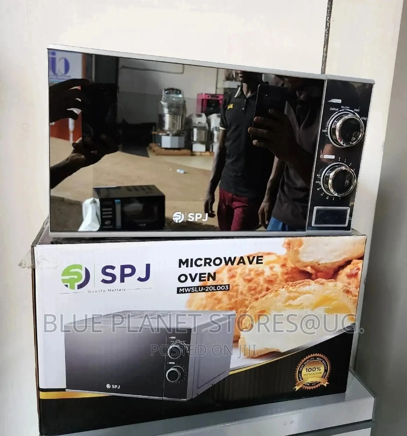 SPJ 20litres Manual Microwave Ovens || 1200w || MWSLU-20L003