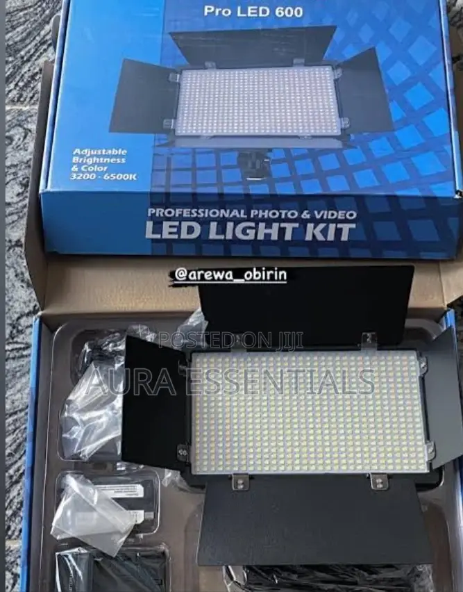 Professional Photo and Video LED LIGHT KIT